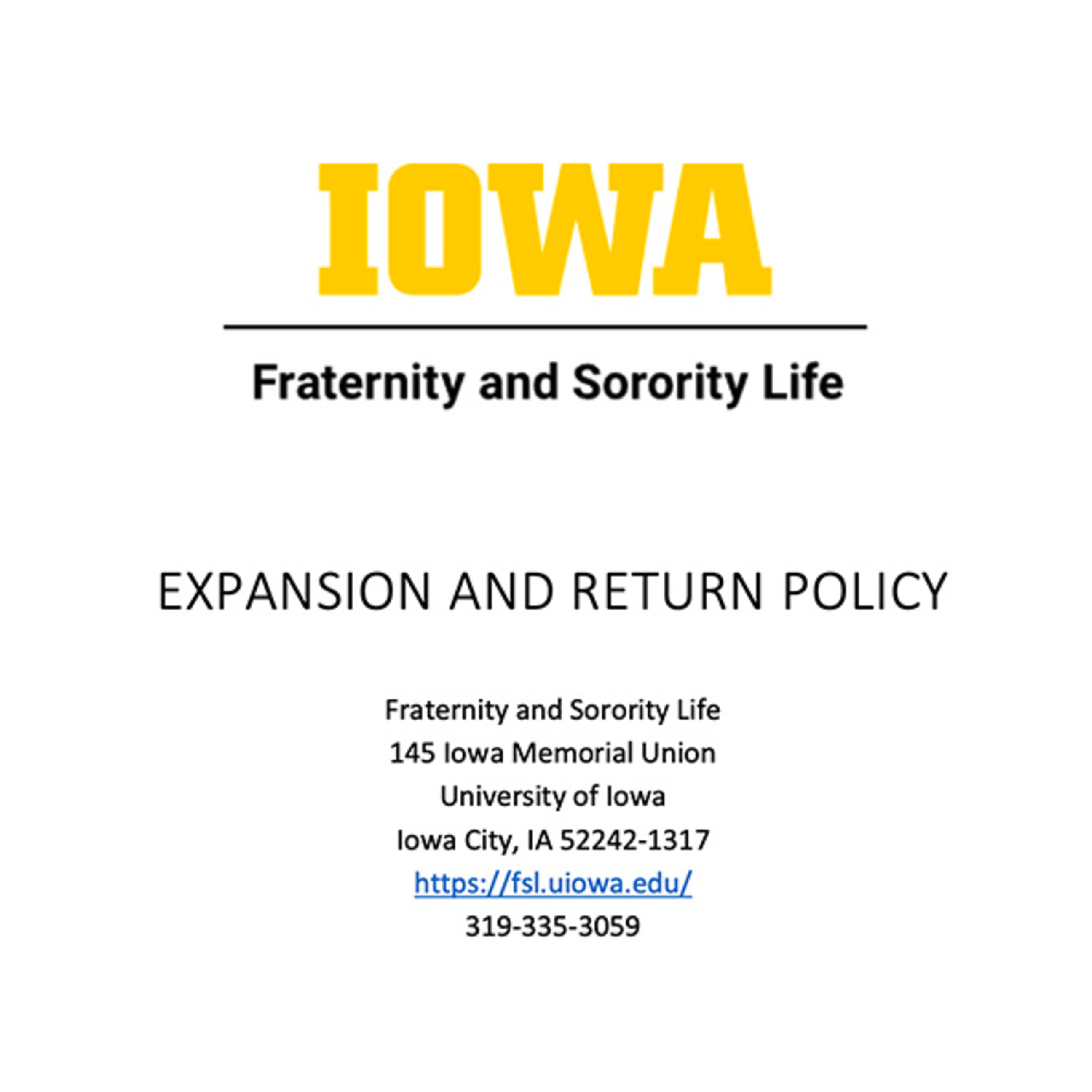 Establishing a New Organization Fraternity and Sorority Life